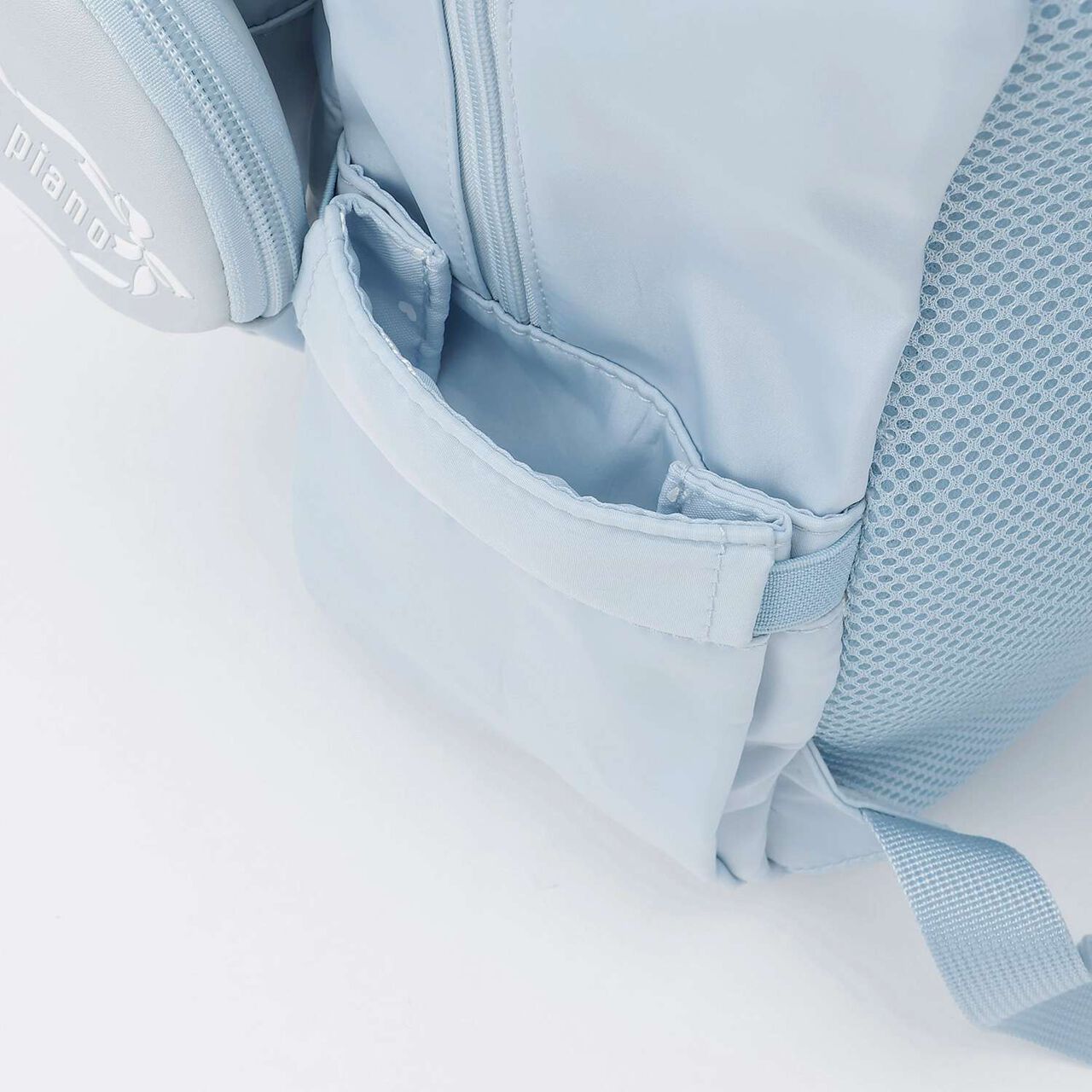 Large Logo Ribbon Backpack with Pouch - Approx. 23L Capacity,Sax blue, large image number 9
