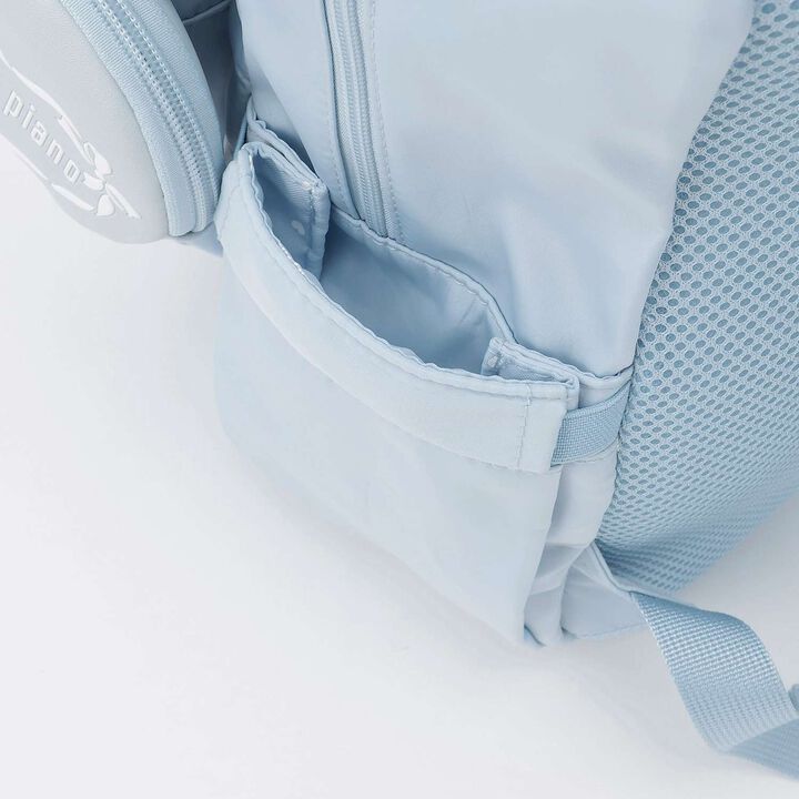 Large Logo Ribbon Backpack with Pouch - Approx. 23L Capacity,Sax blue, medium image number 9