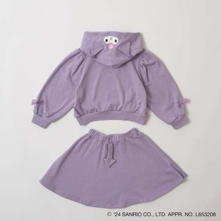 [Sanrio Characters] Transformation Parka & Flare Skirt Outfit Set,Lavender, medium image number 15