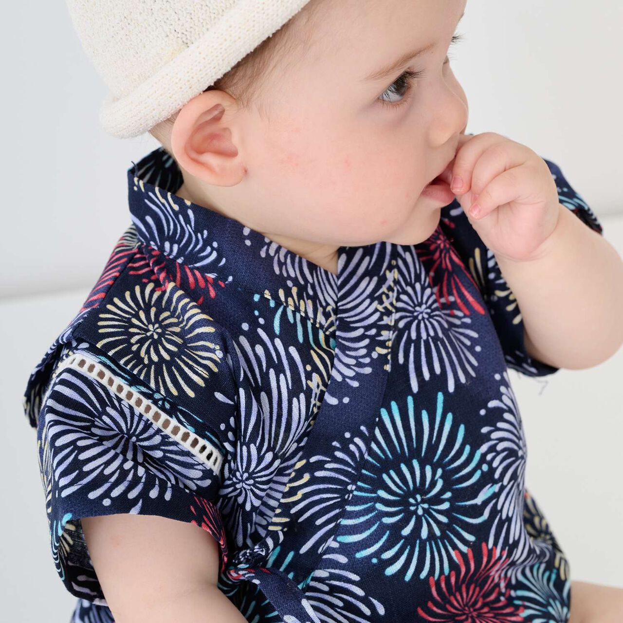 BABY BOYS Assorted Jinbei,Navy, large image number 2