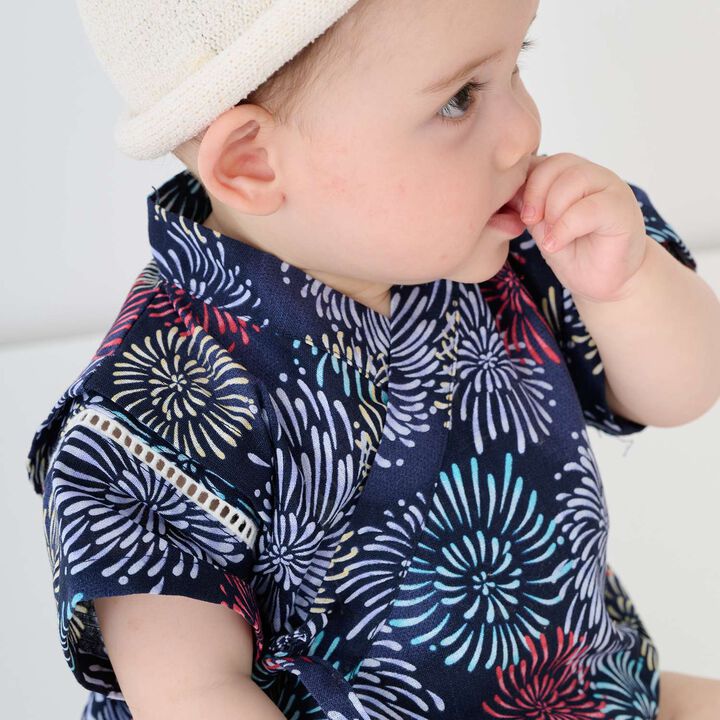 BABY BOYS Assorted Jinbei,Navy, medium image number 2