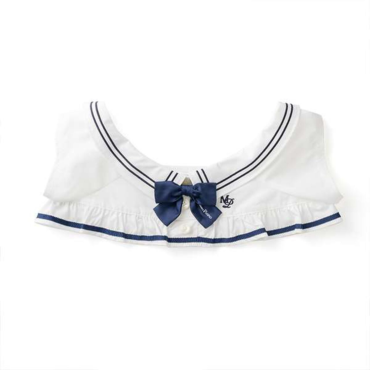 Mezzo Piano Junior × LOVOT Sailor One-Piece Dress,Sax blue, large image number 10