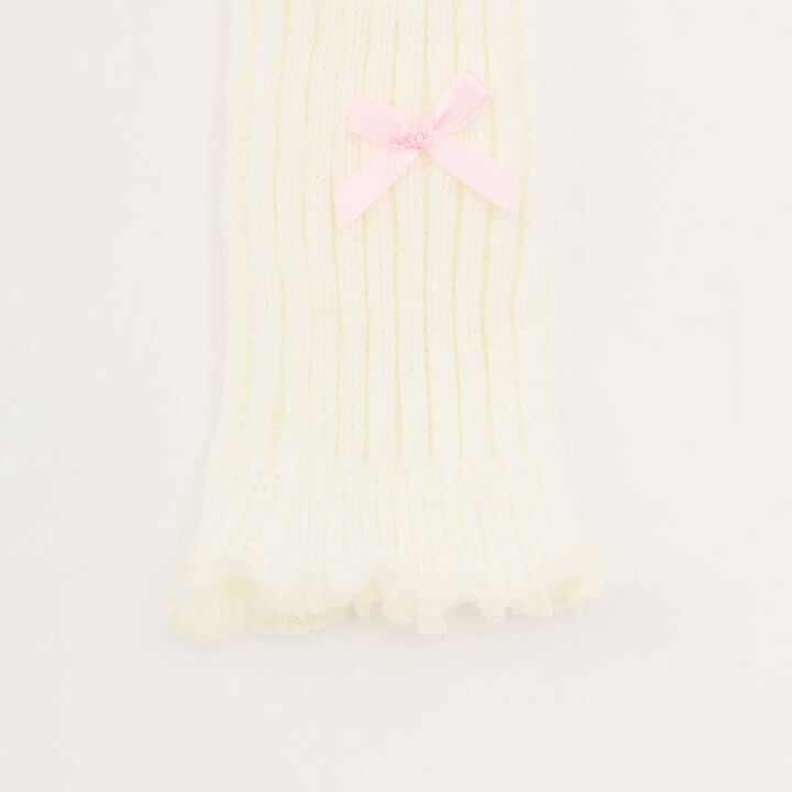 Chibi Loose Socks with Ribbon,Black, medium image number 6