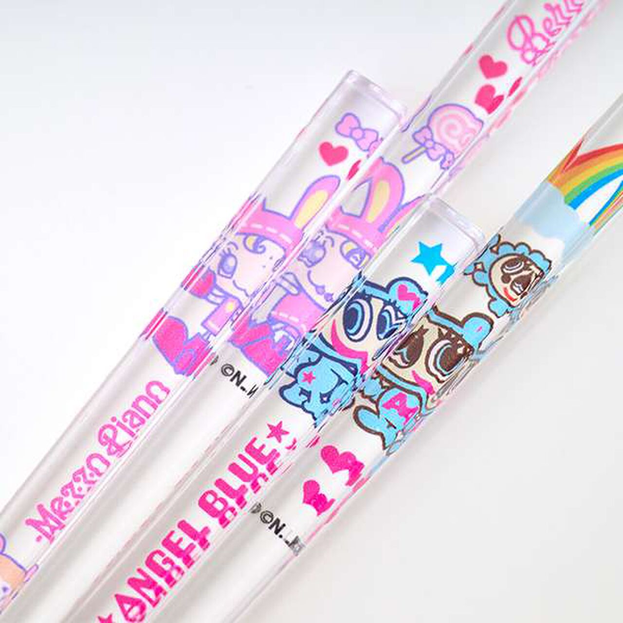 Mr. Nakamura Clear Chopsticks,Blue, large image number 3