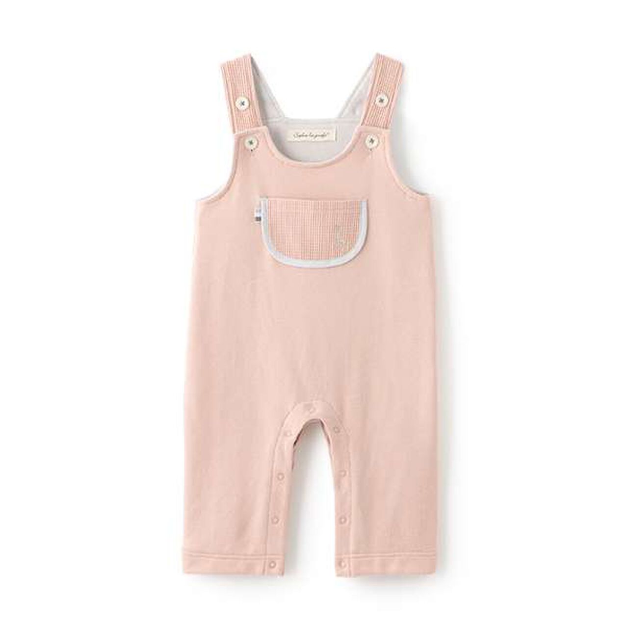 [Made in Japan] Mini Fleece Overalls,Gray, large image number 10