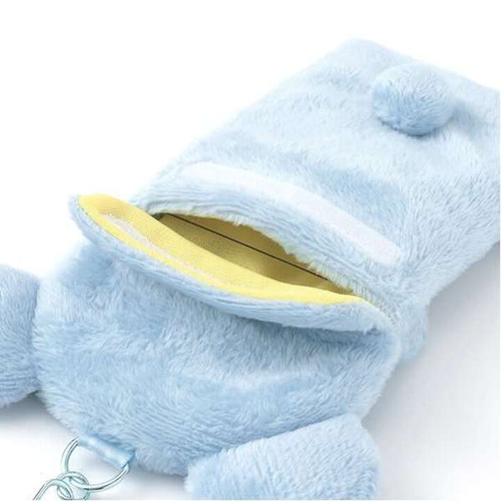 Mint-kun Plush Toy Card Case,Sax blue, medium image number 5