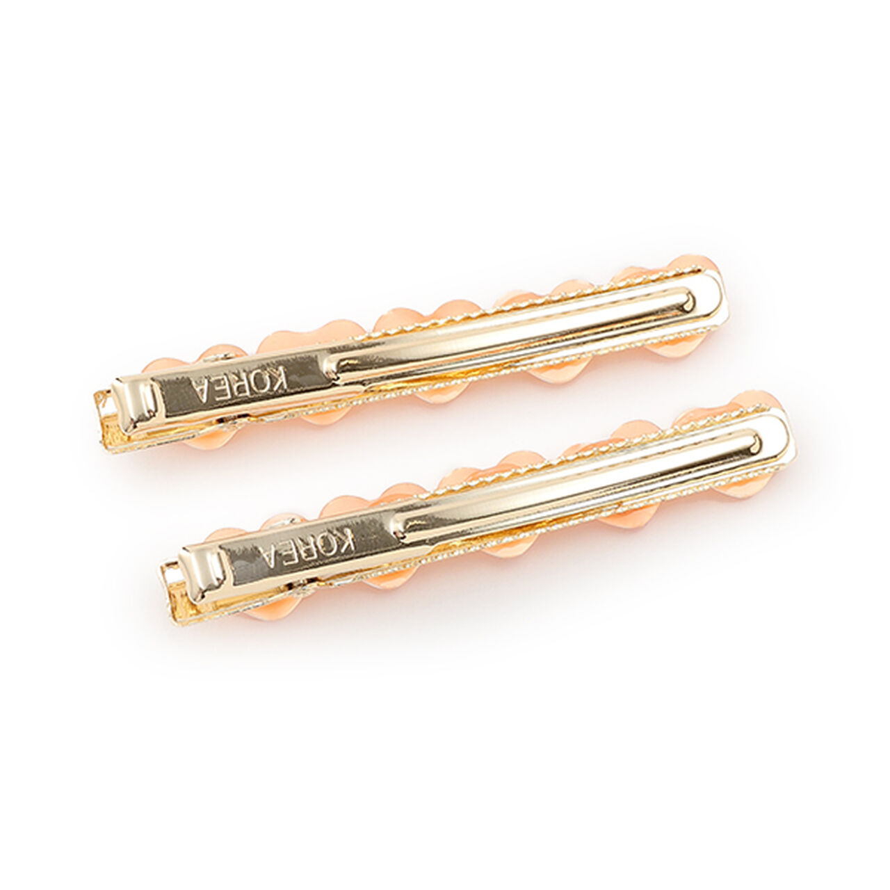 Mini Heart Clips (Set of 2),Pink, large image number 1