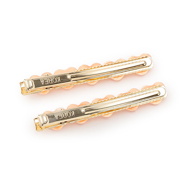 Mini Heart Clips (Set of 2),Pink, medium image number 1