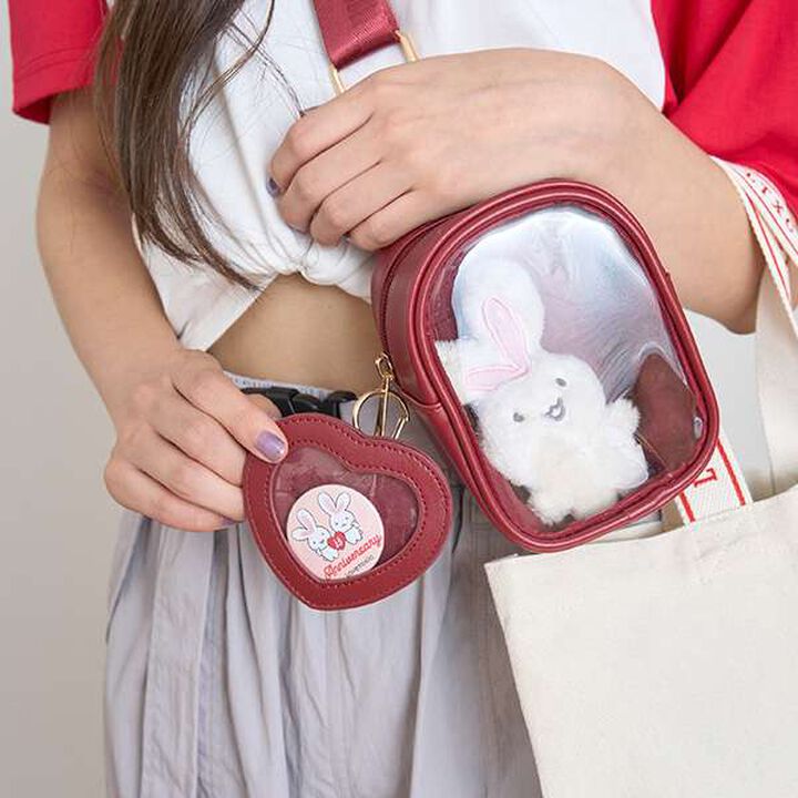 Heart Can Badge Case Keychain,Lavender, medium image number 2