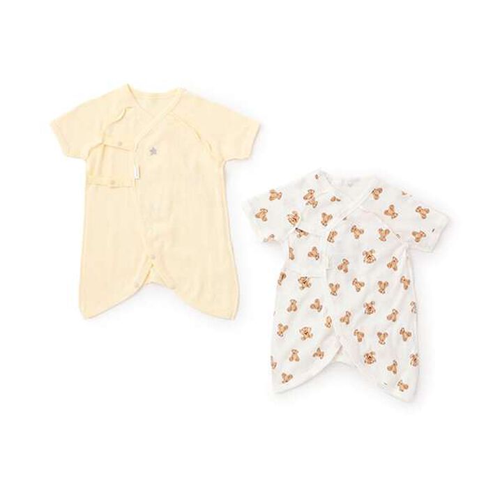 [Weak Acidity] Combination Bodysuit,Off white, medium image number 19