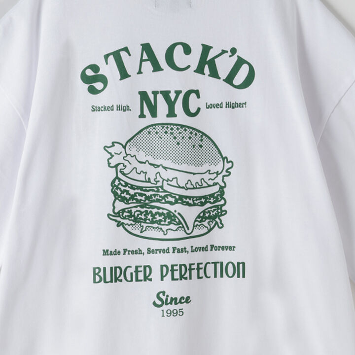 [Cool Touch] High Cool Cotton Hood Print Short Sleeve T-Shirt,Brown, medium image number 7