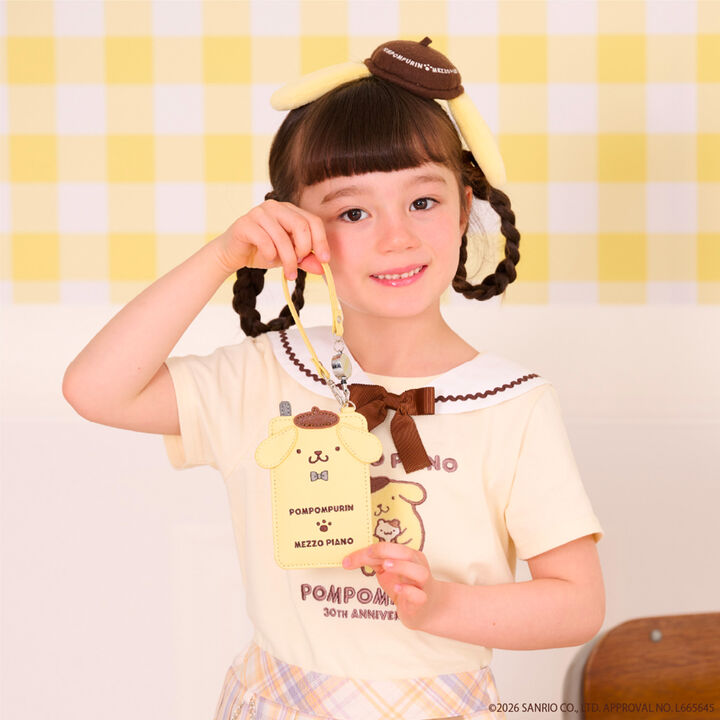 [Pompompurin] Flip Phone Style Card Holder,, medium