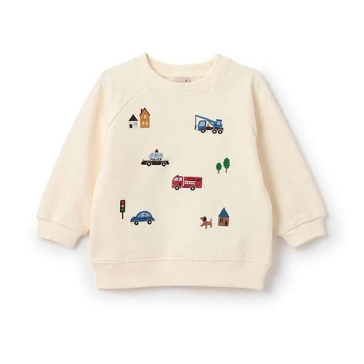 Vehicle Embroidered Sweatshirt,Top gray, large image number 15