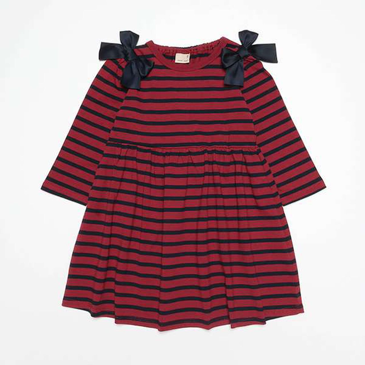 Cut One-Piece Dress,Red, large image number 0