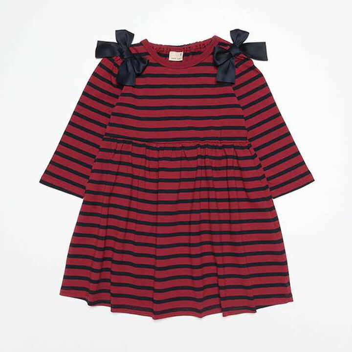 Cut One-Piece Dress,Red, medium image number 0