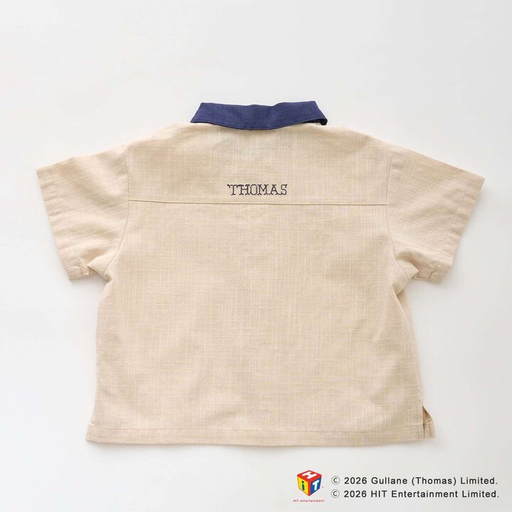 [Thomas the Tank Engine] Short-Sleeve Shirt,Pearl white, medium image number 11