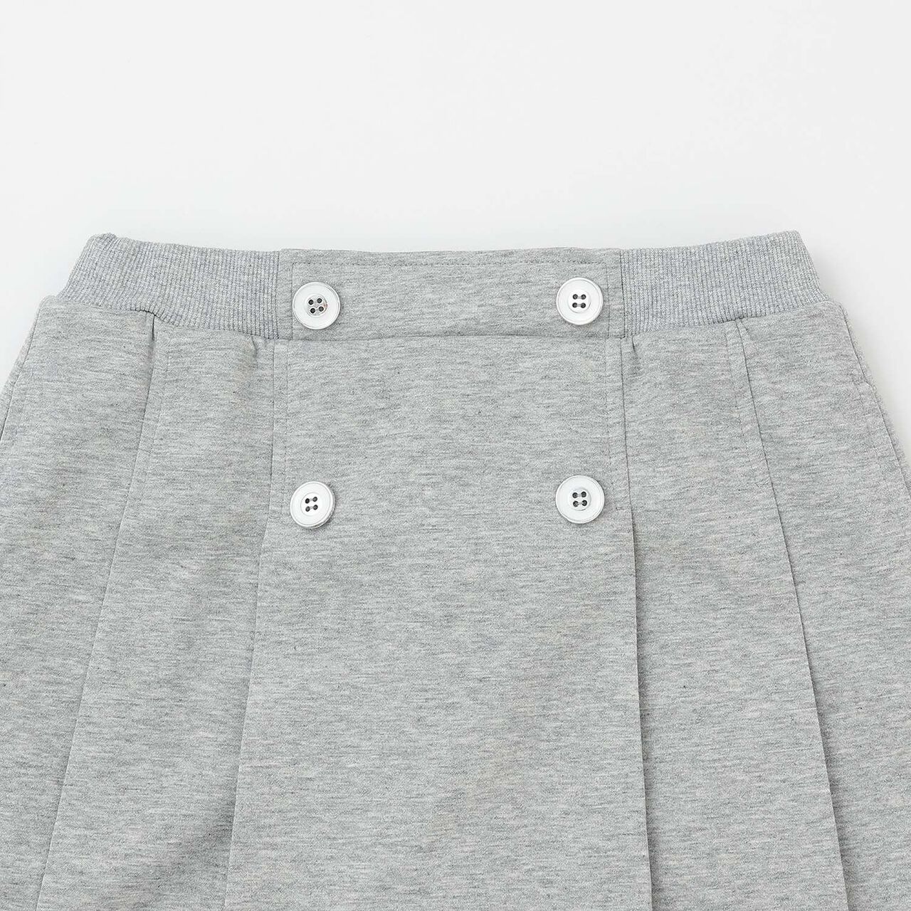 [Cool Touch] French Sleeve Parka Outfit Set,Top gray, large image number 15