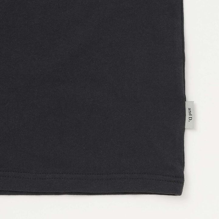 [Parent-Child Matching] DAD Back Logo Embroidered Oversized Short Sleeve T-Shirt,Black, medium image number 9