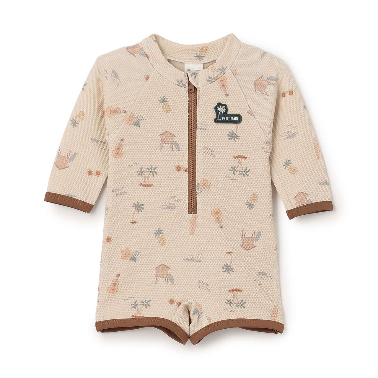[SWIM] Baby Boys Rash Guard,Light beige, large image number 0