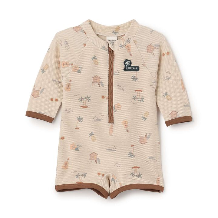 [SWIM] Baby Boys Rash Guard,Light beige, medium image number 0