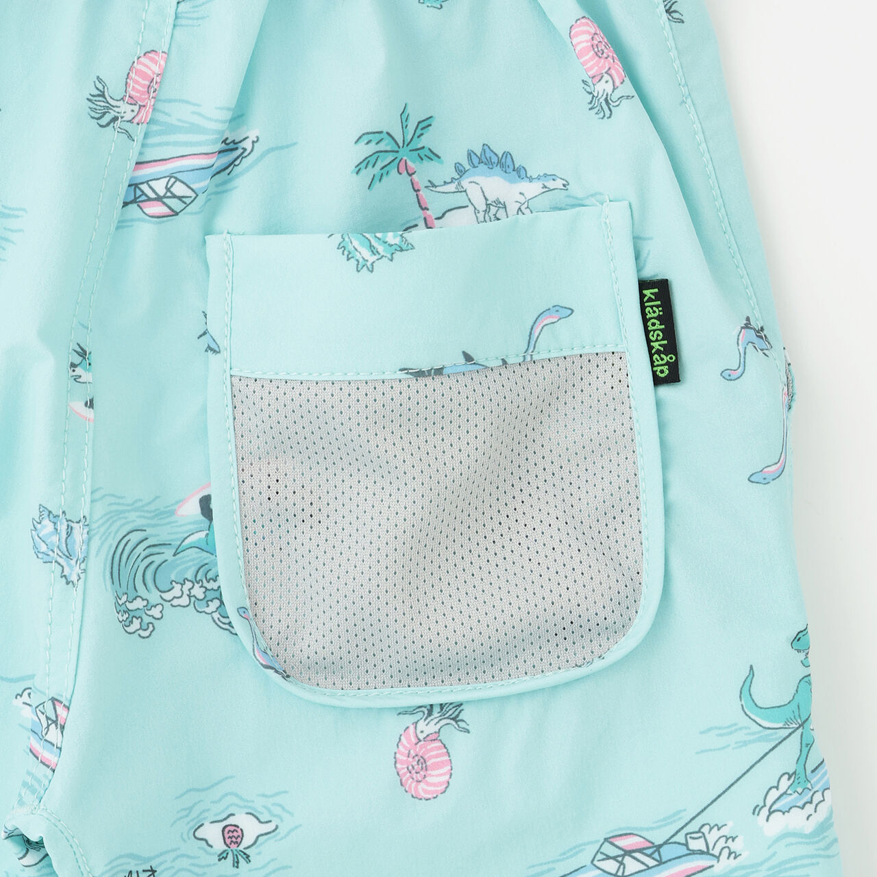 [Restock] All-Over Pattern 5-Short Pants,Blue, large image number 6