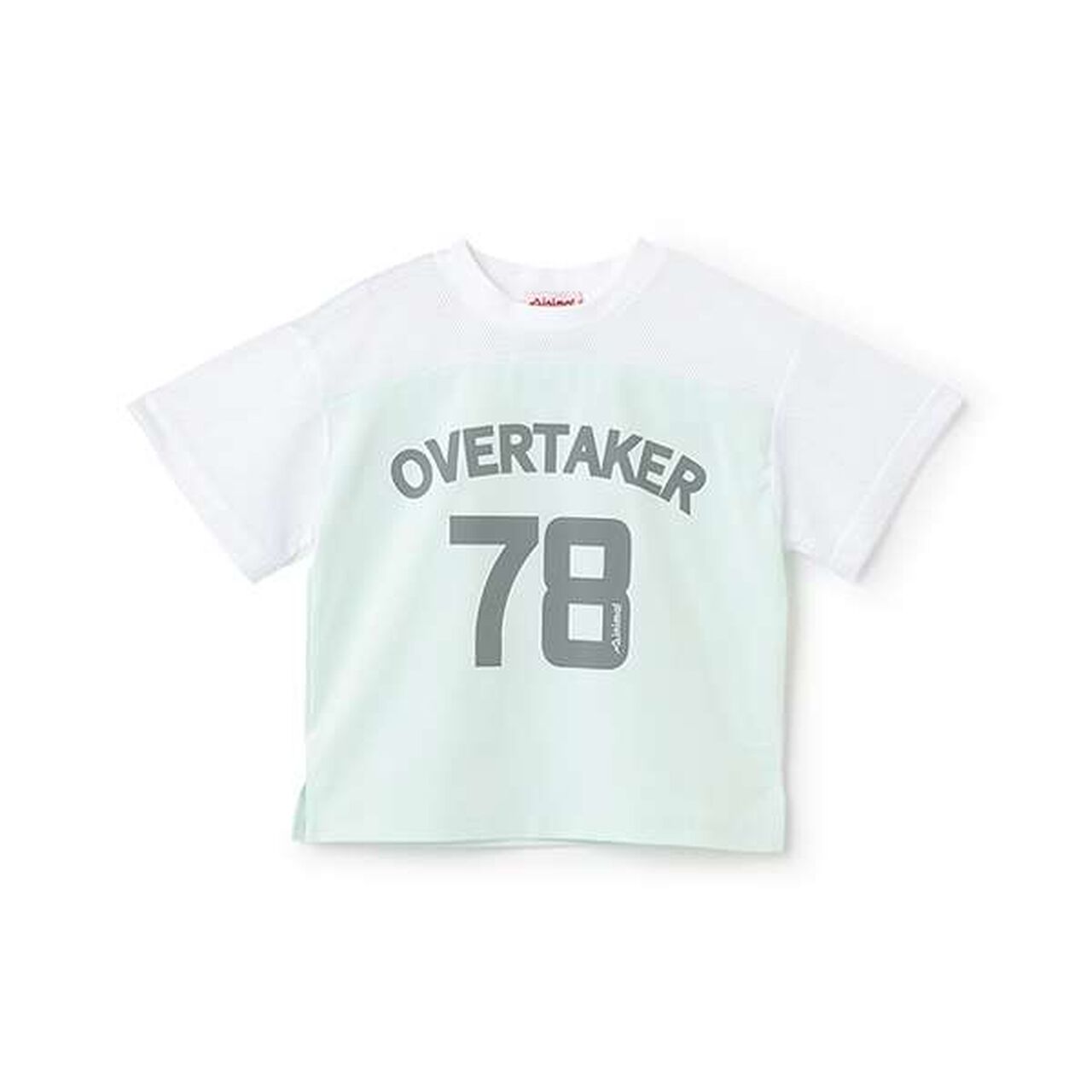 Mesh Panel T-Shirt,Orange, large image number 7