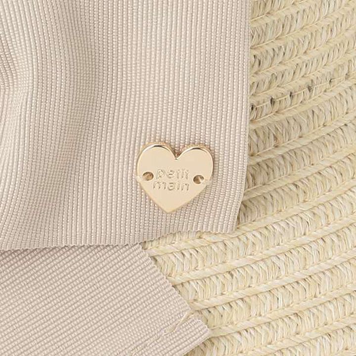 Foldable Ribbon Hat,Ivory, medium image number 4