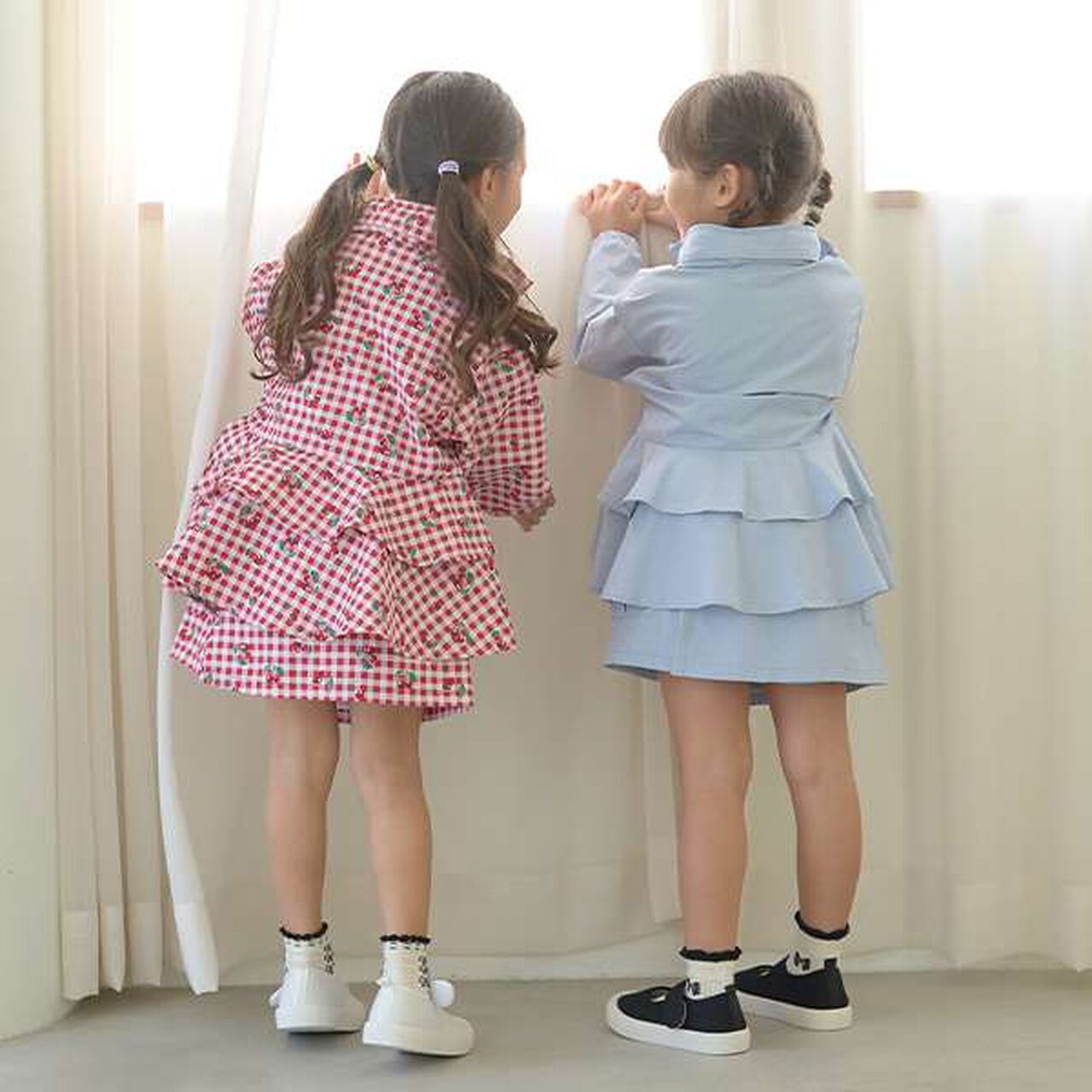 [Water-Repellent] Back Frill A-Line Mountain Parka (Storage Bag Included),Lavender, large image number 9