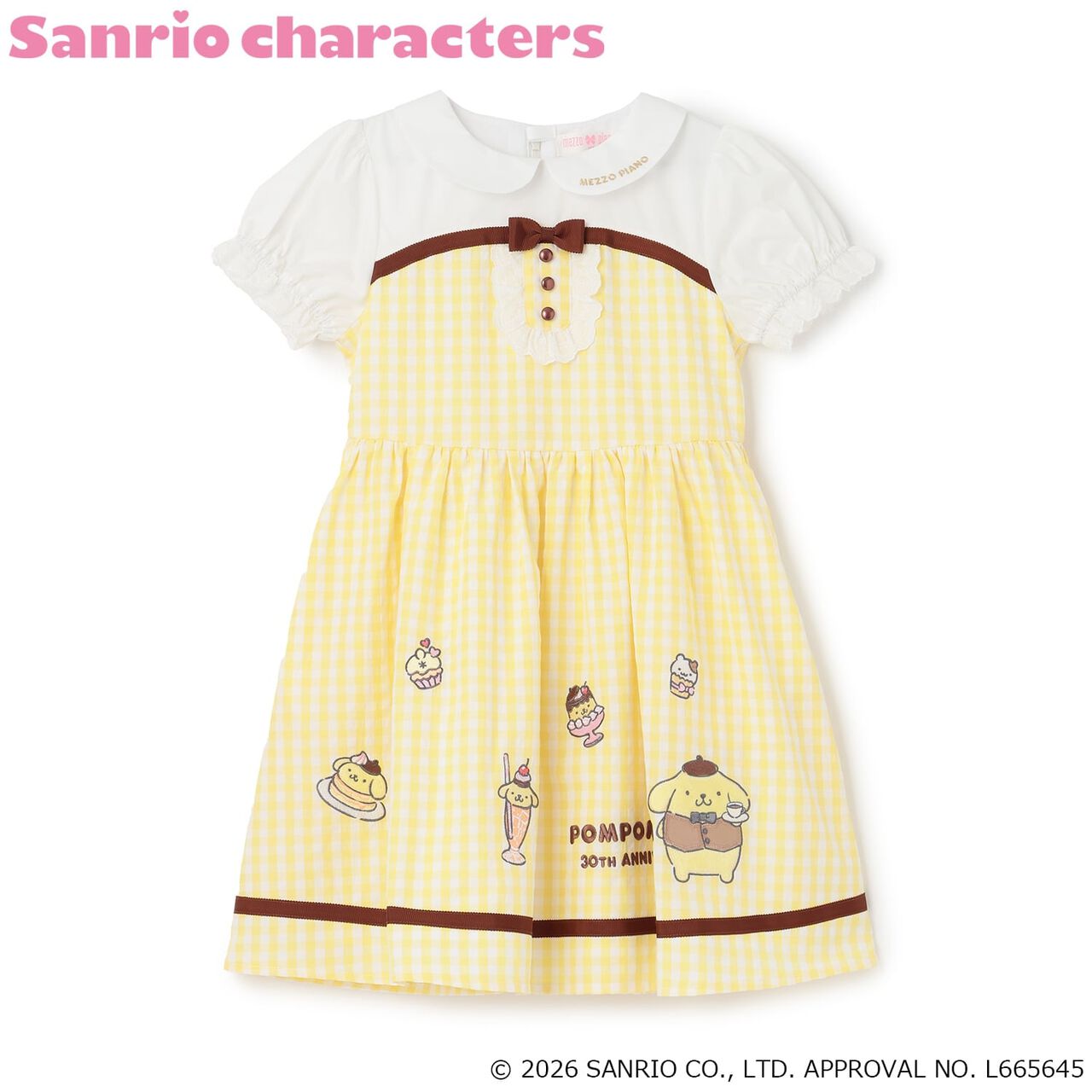 [Pompompurin] One-Piece Dress,Yellow, large image number 9