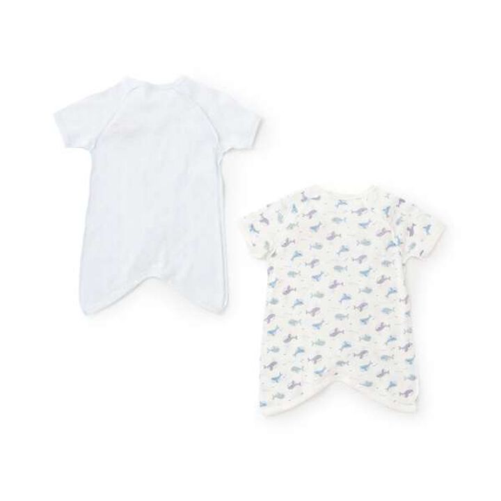 [Weak Acidity] Combination Bodysuit,Off white, medium image number 11