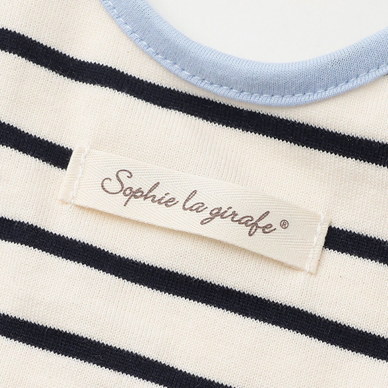 Stripe Bib,Blue, large image number 5