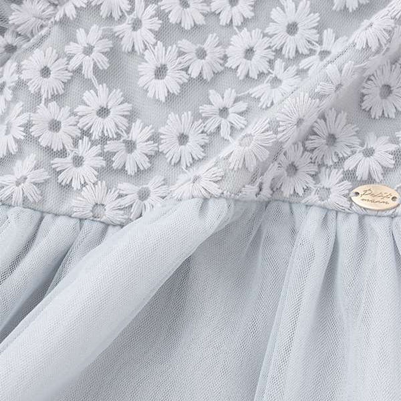 [Link] [Tulle Lace One-Piece Dress (Kids Size)],Pearl white, large image number 13