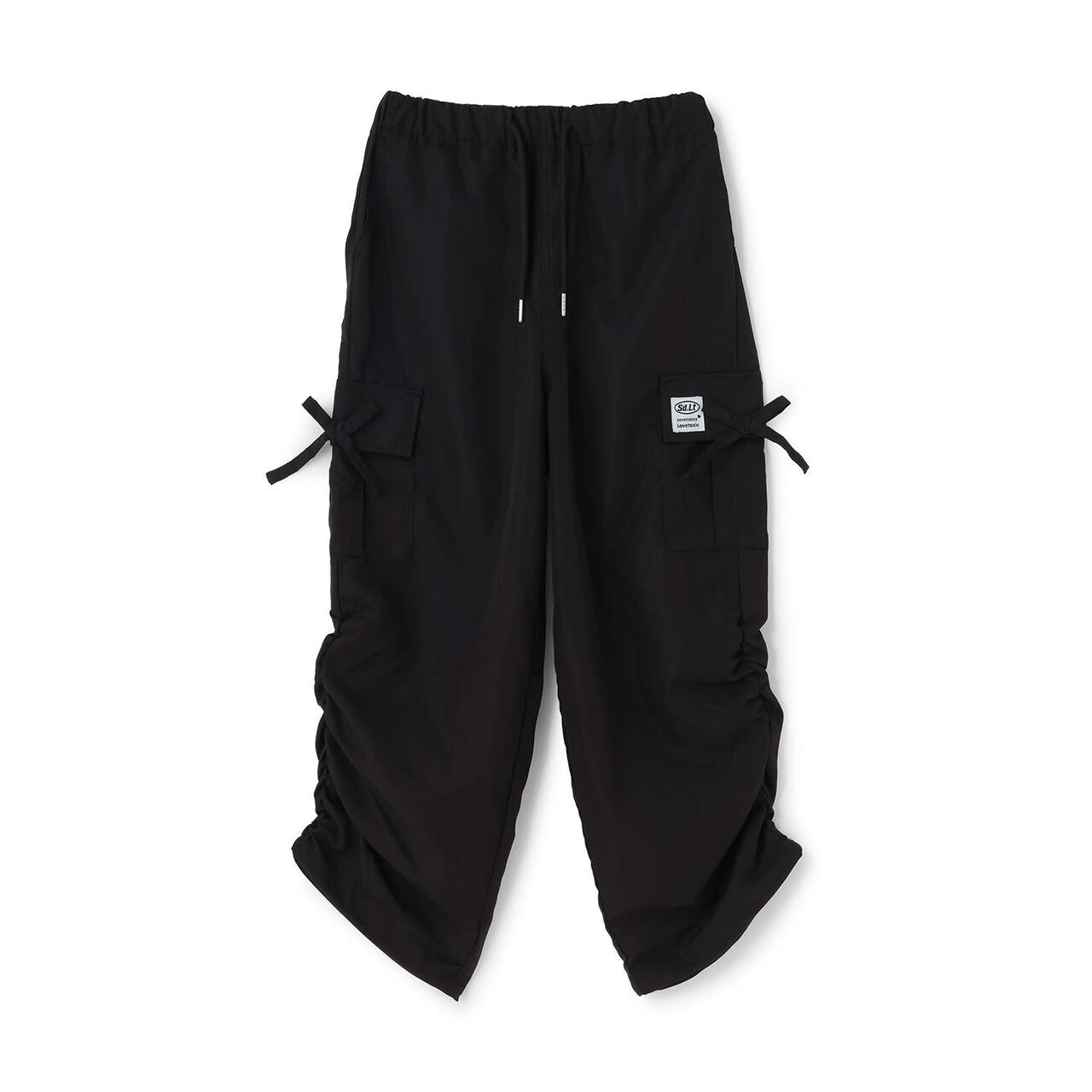 [7days] Cargo Pants with Ribbon,Light beige, large image number 9