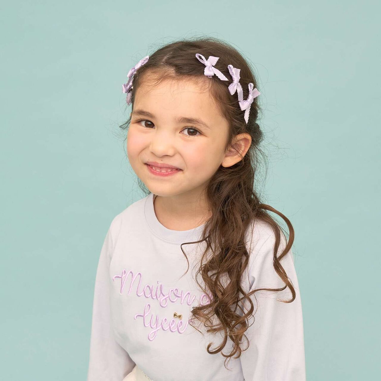 Mini Hair Clips (Set of 6),Cream, large image number 18