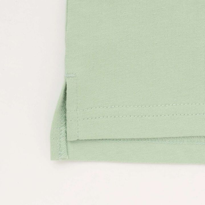 Color-Blocked Relaxed Long-Sleeve T-Shirt [Food Stain Resistant],Navy, medium image number 13