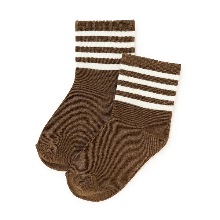 Line Assorted Crew Socks,Dark brown, medium image number 4