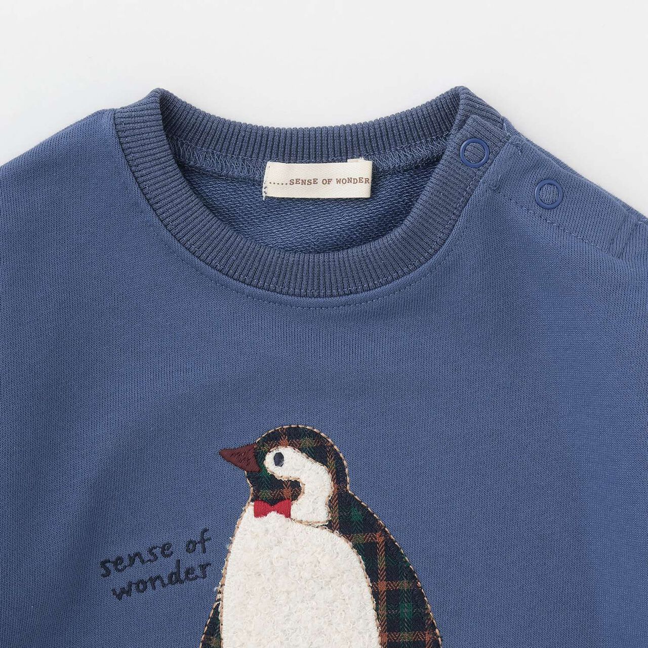 Penguin Sweatshirt,Charcoal gray, large image number 2