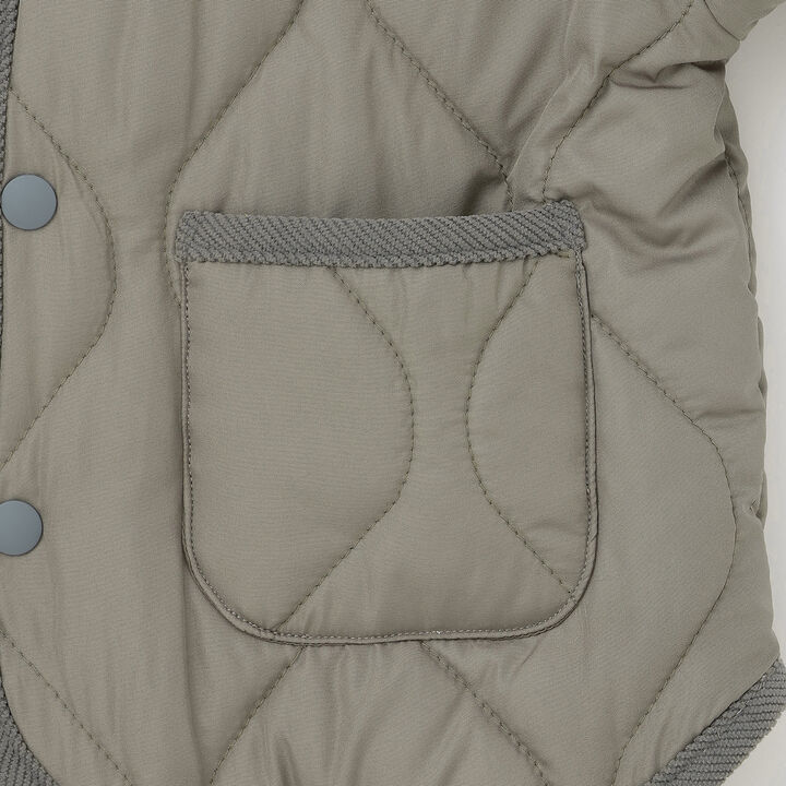 [GOOD PRICE / Water-Repellent Finish / Link] Quilted Jacket,Blue green, medium image number 13