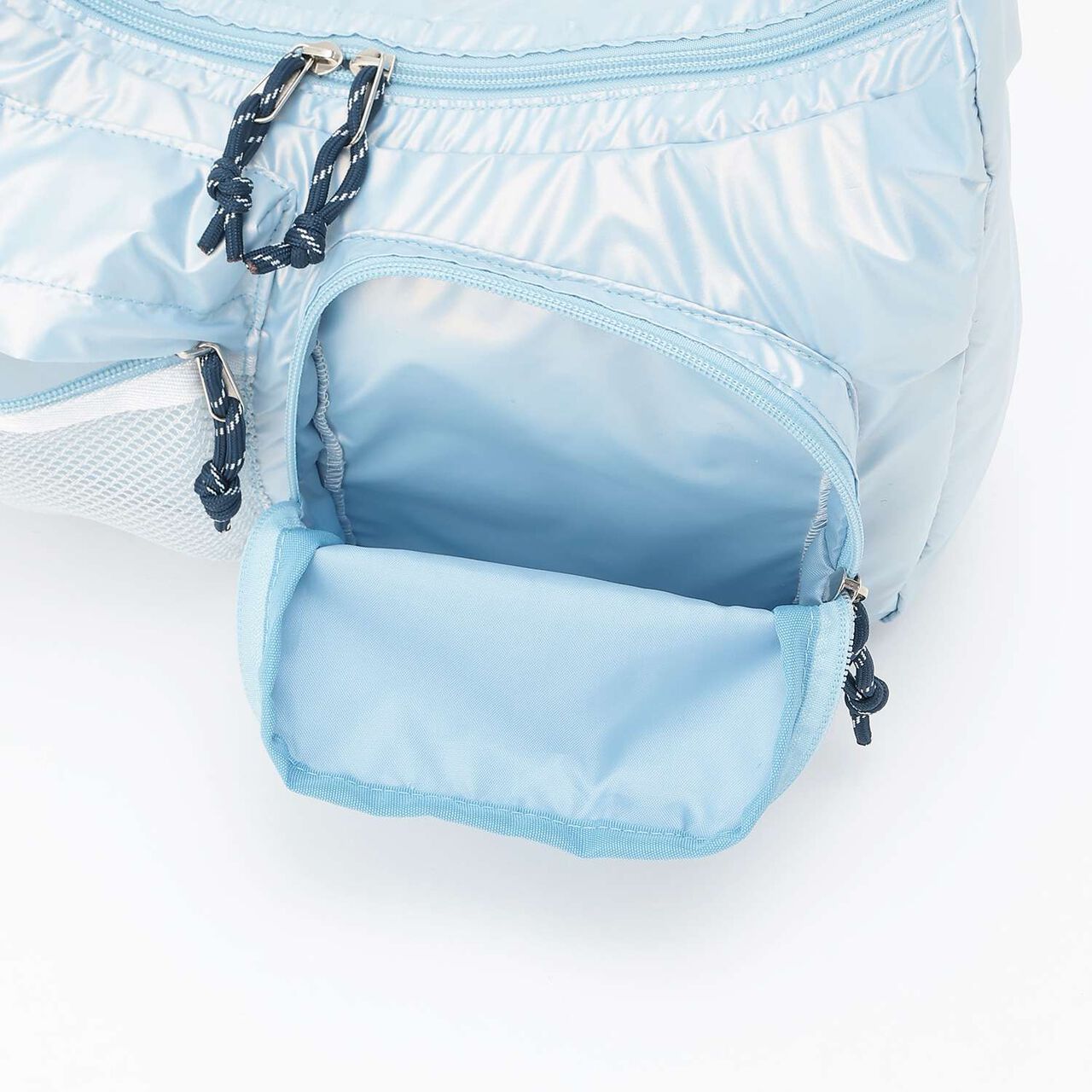 [LTXC] Double Pocket Shoulder Bag,Black, large image number 10