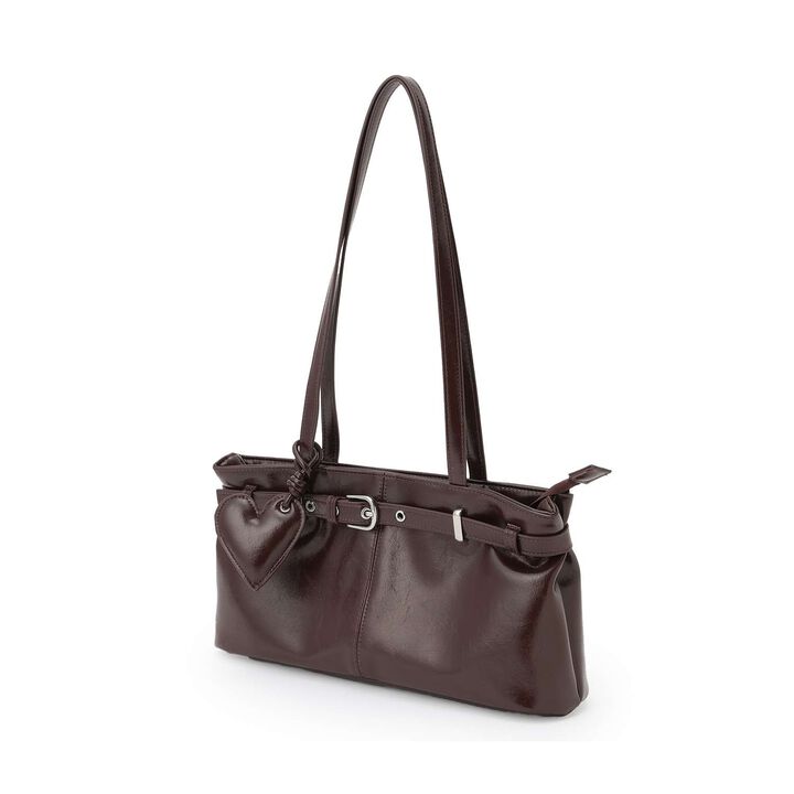 [LTXC] Long Handle Belt Boston Bag,Brown, medium image number 4