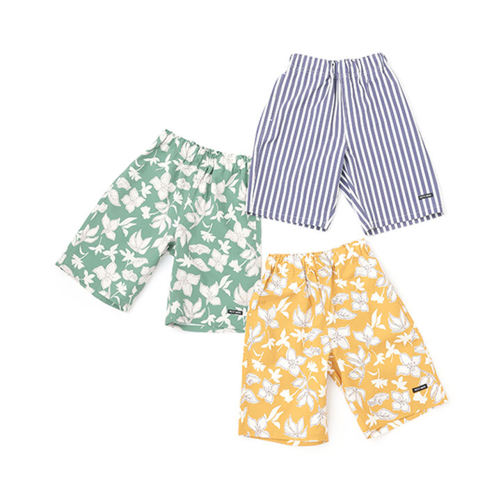 [Web Exclusive] Amphibious All-Over Pattern Half Pants,Ink blue, medium image number 11