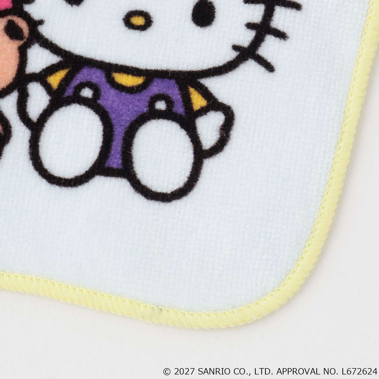 [Sanrio Characters/Hello Kitty] LTXC Assorted Hand Towels,Yellow, large image number 4