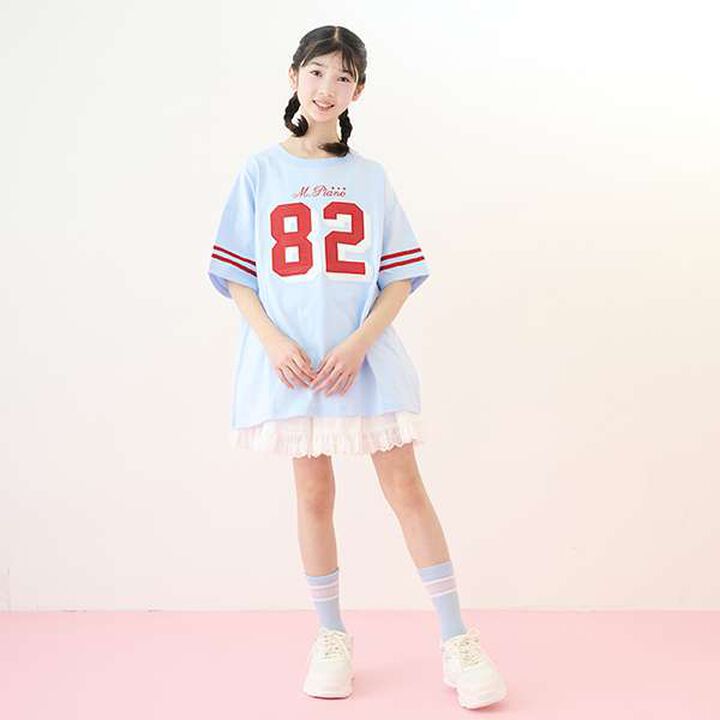 Dad Sneakers with Pearl Charm,White, medium image number 21