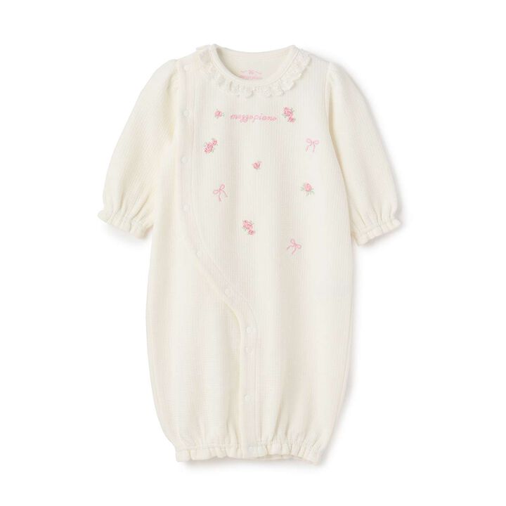Rose Embroidery 2 WAY All-in-One,Off white, medium image number 9