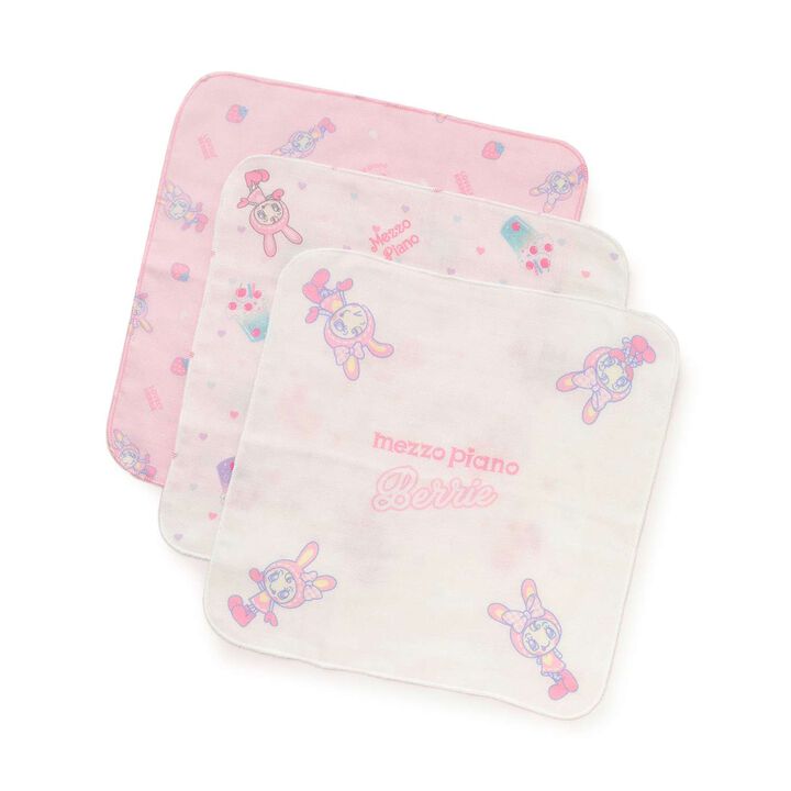 [小 Baby Beret] 紗布手帕3件組,, medium