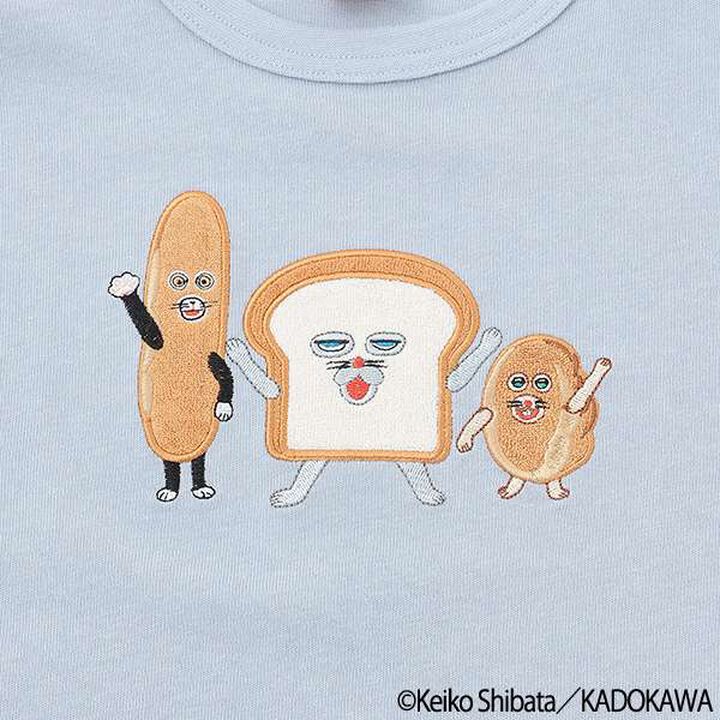 [Bread Thief] Appliqu&eacute; Long-Sleeve T-Shirt,Off white, medium image number 11