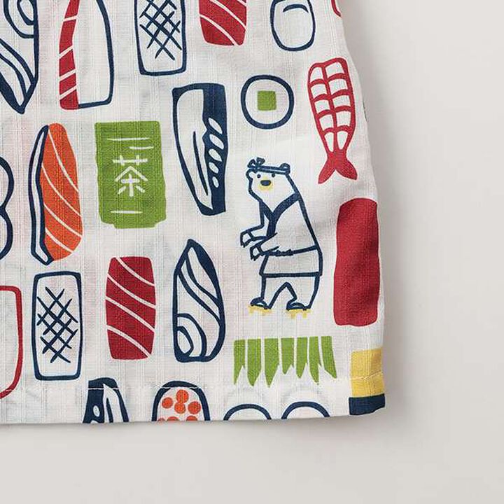 Sushi Print Jinbei,Off white, medium image number 10