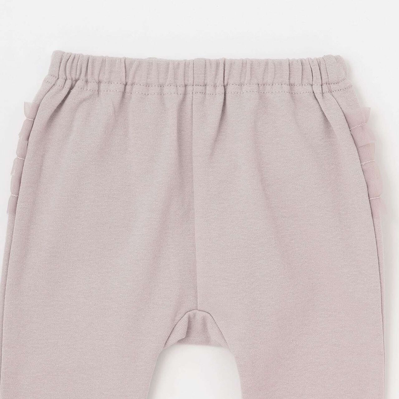 Back Frill Leggings,Mocha tea, large image number 2