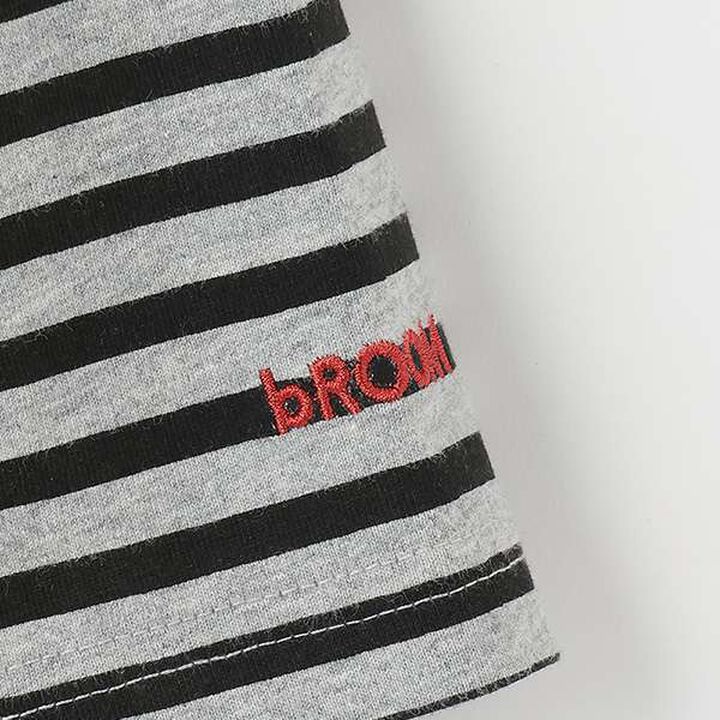 [Daily Standard Wear] Relaxed Oversized Stripe Long-Sleeve T-Shirt,Lilac, medium image number 6