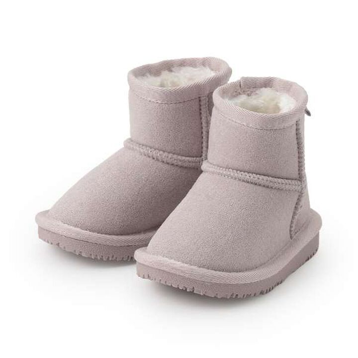 Stain-Resistant Sheepskin Boots,Light pink, medium image number 16